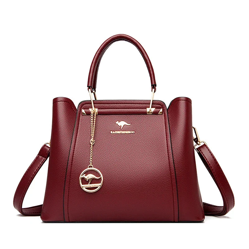 Sac bandoulière et épaule femme cuir souple luxe - Image 12