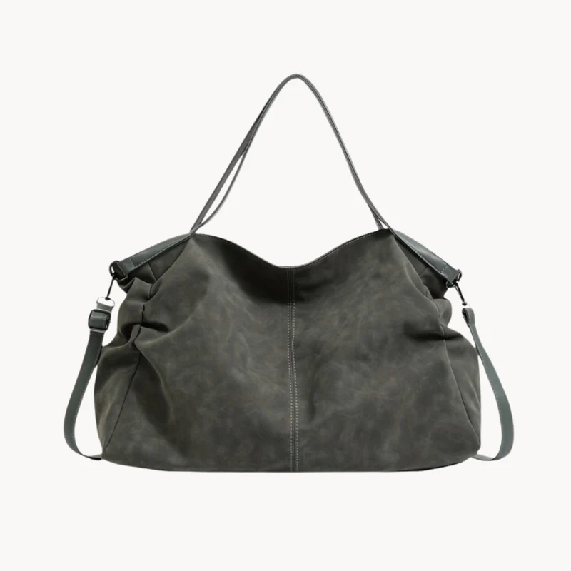 Sac cabas en cuir spacieux et oversize pour femme – Sac quotidien - Image 4