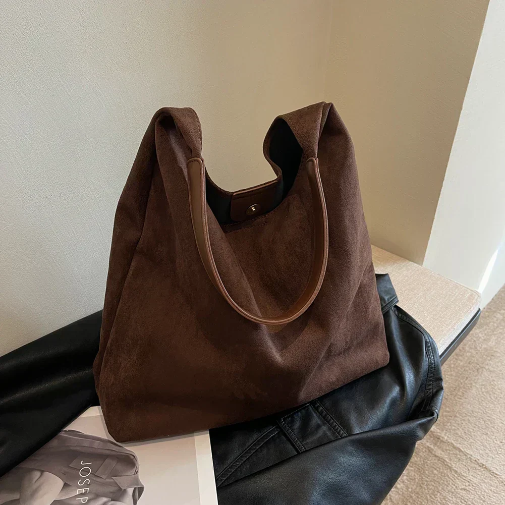 Sac Cabas en Daim Premium pour Femme – Sac Quotidien Élégant - Image 8