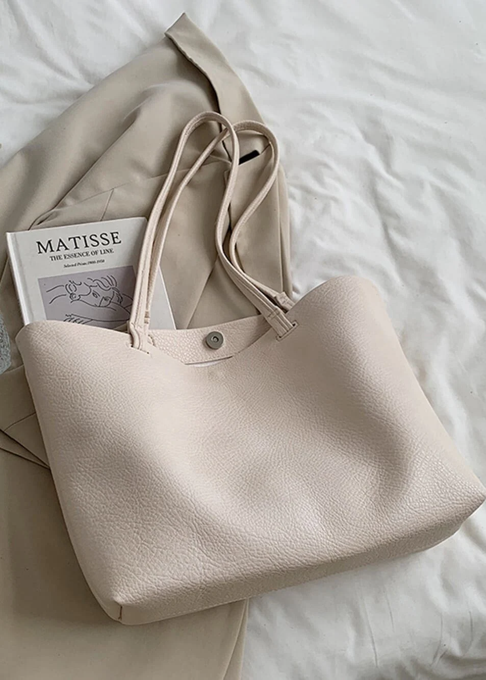 Sac Fourre-Tout Spacieux pour Femme Moderne - Toutes Saisons - Image 2