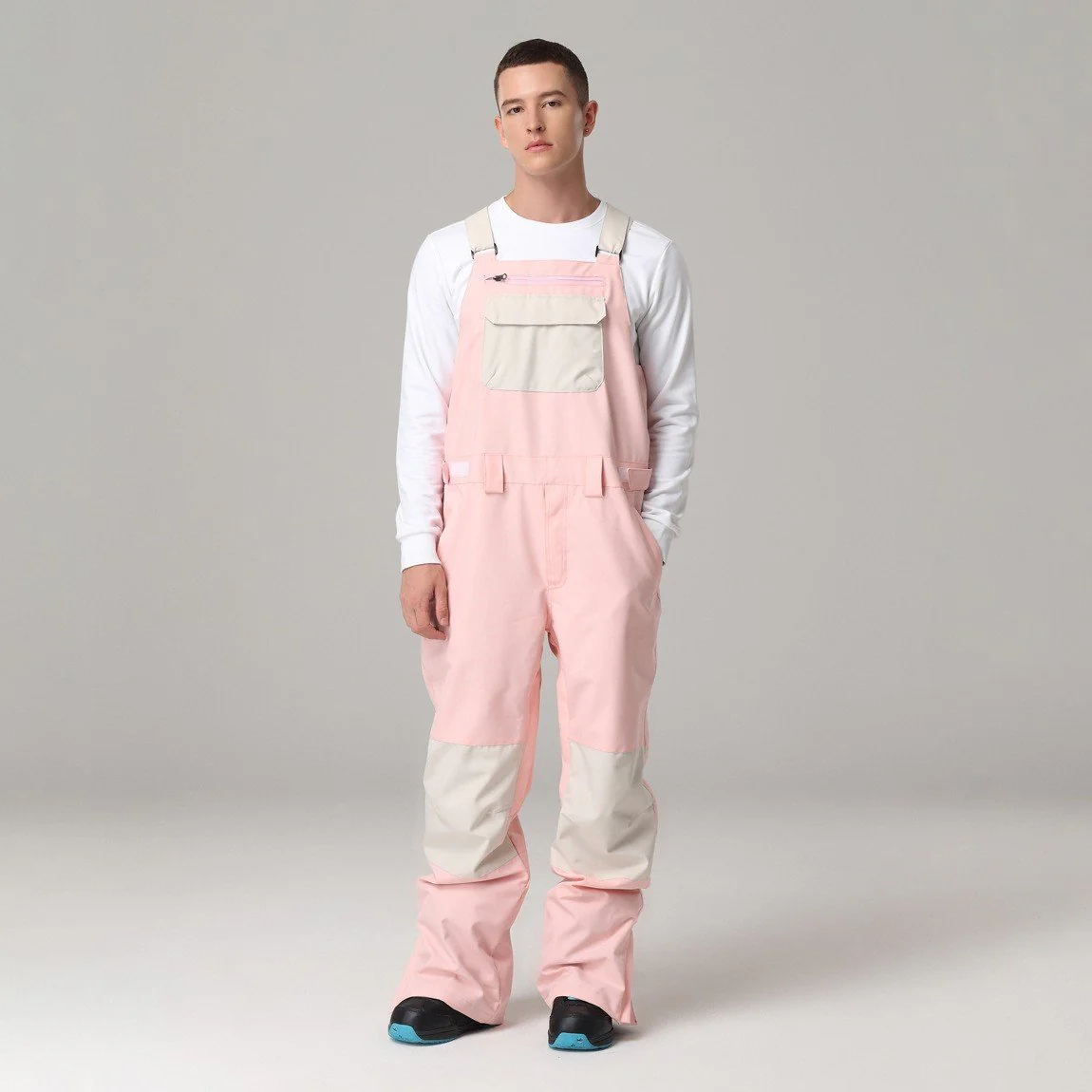 Salopette de Ski Unisexe à Bretelles Ajustables – Pantalon de Neige Hiver - Image 4