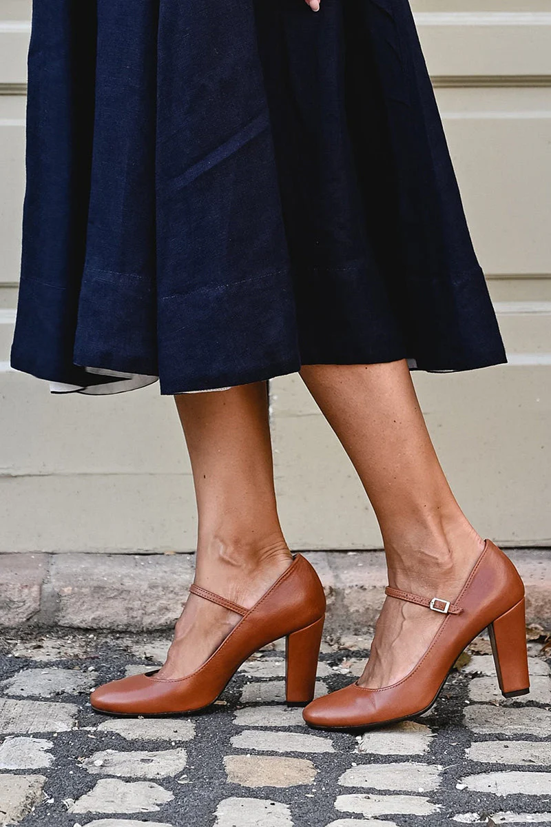 Sandales à talon carré pour femme – Modèle estival de tous les jours à boucle réglable - Image 4