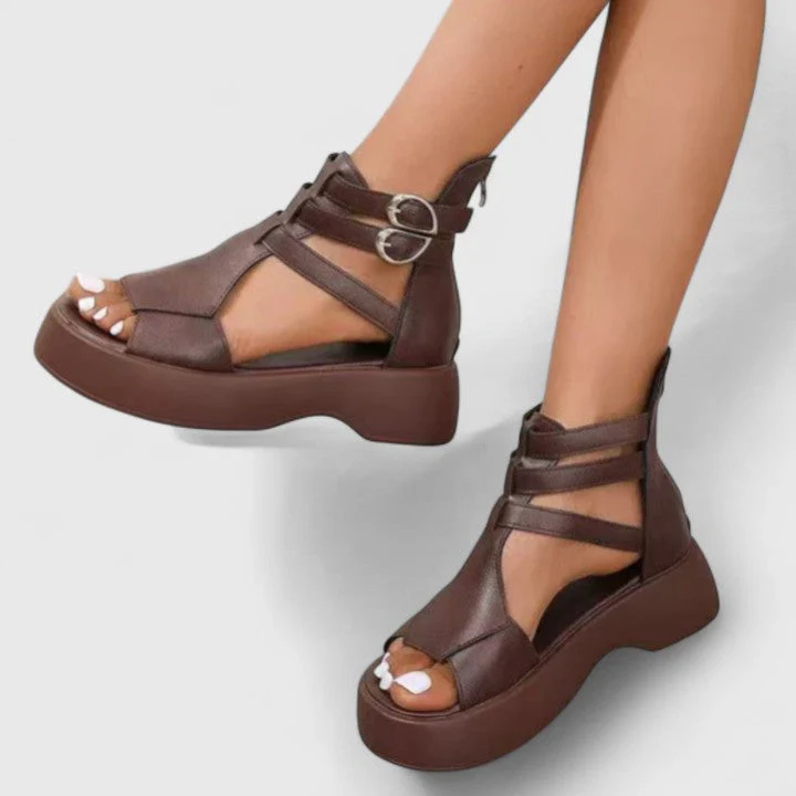 Sandales confort femme a semelle de soutien - Souples et estivales