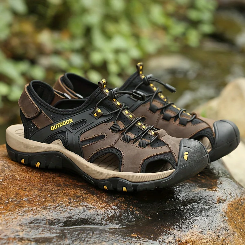 Sandales de montagne pour homme | Respirantes & durables | Confort ultime pour les aventures en plein air - Image 6