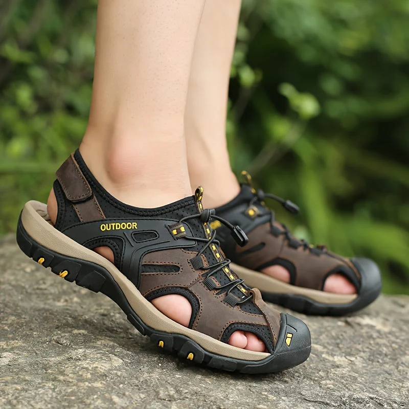 Sandales de montagne pour homme | Respirantes & durables | Confort ultime pour les aventures en plein air - Image 7