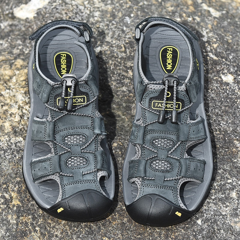 Sandales en cuir | Sandales confortables et élégantes pour homme - Image 3