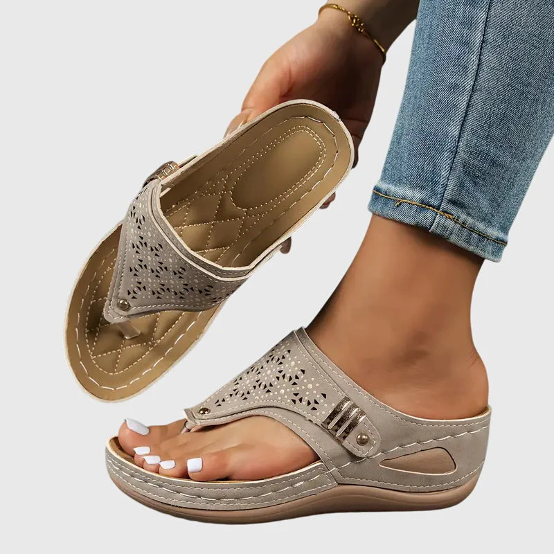 Sandales femme confort a semelle soutenante - Pratiques et legeres - Image 5