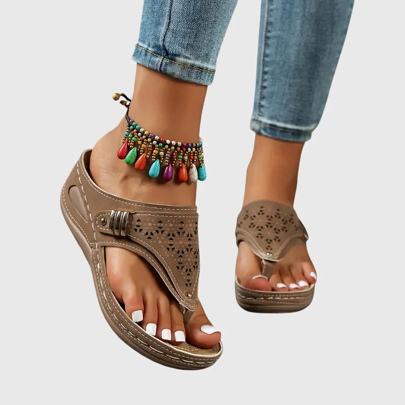 Sandales femme confort a semelle soutenante - Pratiques et legeres - Image 6
