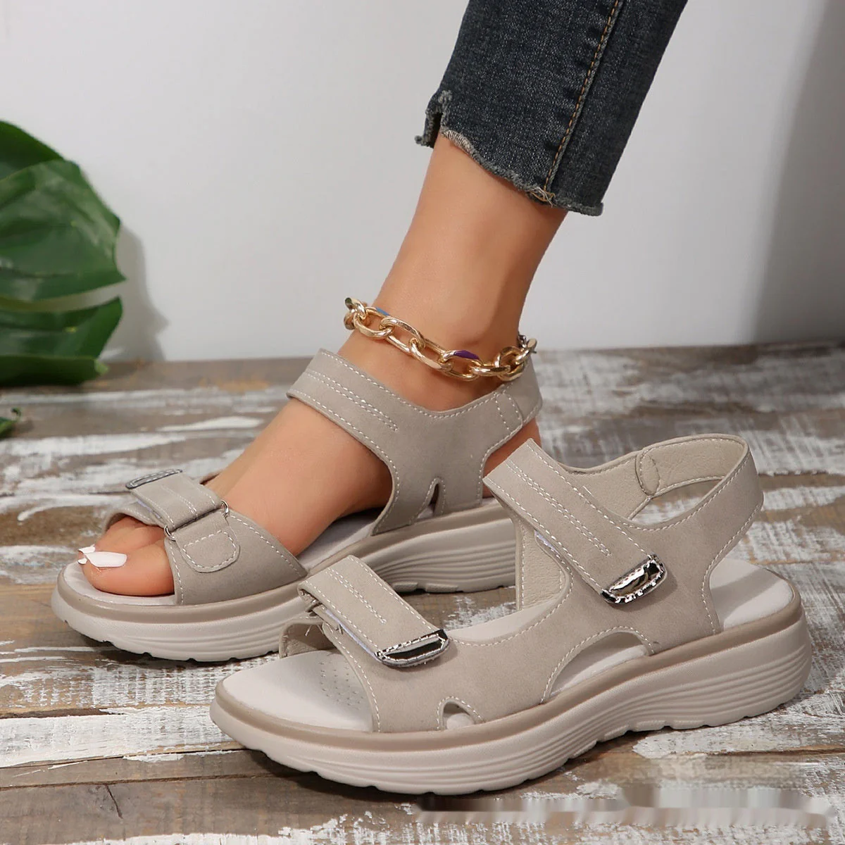 Sandales Femme Confort Élégantes – Chaussures Décontractées au Quotidien - Image 5