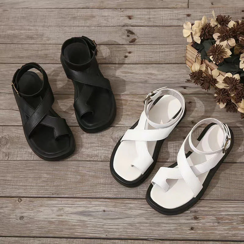 Sandales gladiateur à semelle épaisse premium élégantes femmes – Chaussures d’été durables confortables et de soutien - Image 8