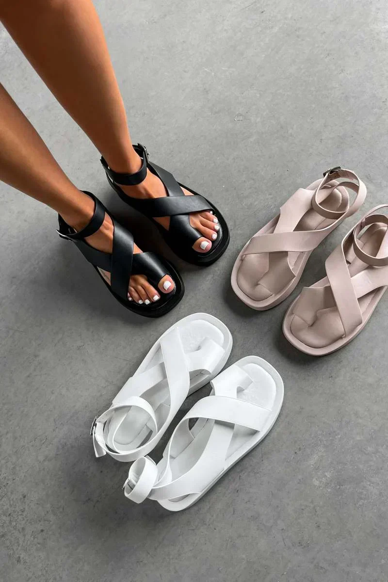 Sandales gladiateur à semelle épaisse premium élégantes femmes – Chaussures d’été durables confortables et de soutien - Image 9