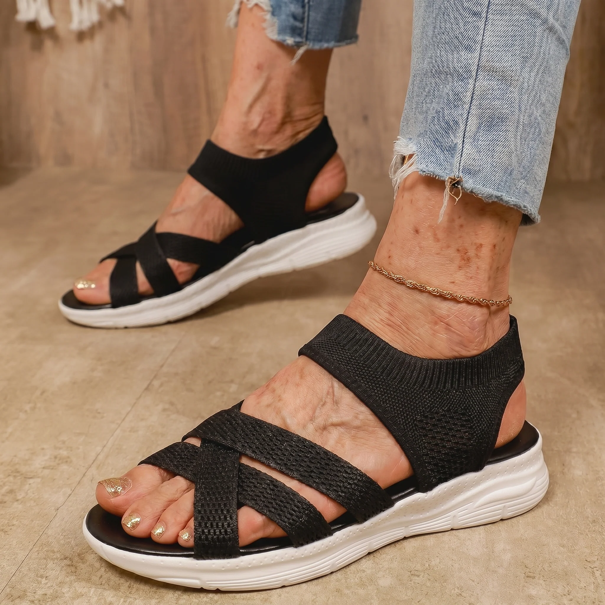 Sandales orthopediques femme de soutien - Confort quotidien et stabilite - Image 12