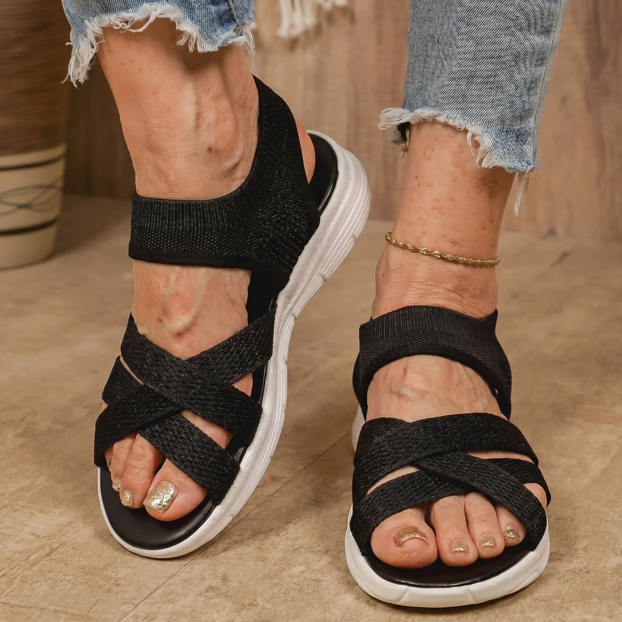 Sandales orthopediques femme de soutien - Confort quotidien et stabilite - Image 4