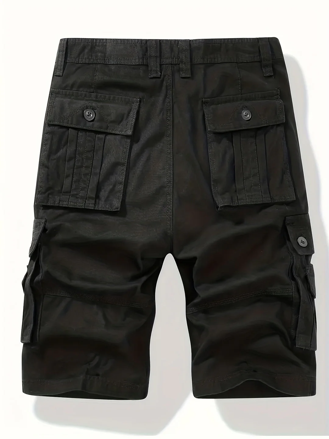 Short cargo homme été – Bermuda multipoches avec ceinture incluse - Image 8