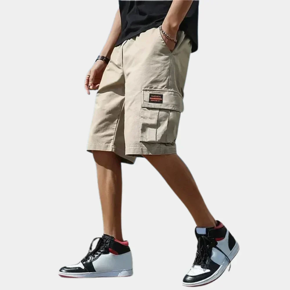 Shorts Cargo Homme Décontractés – Short d’Été Combat en Coton