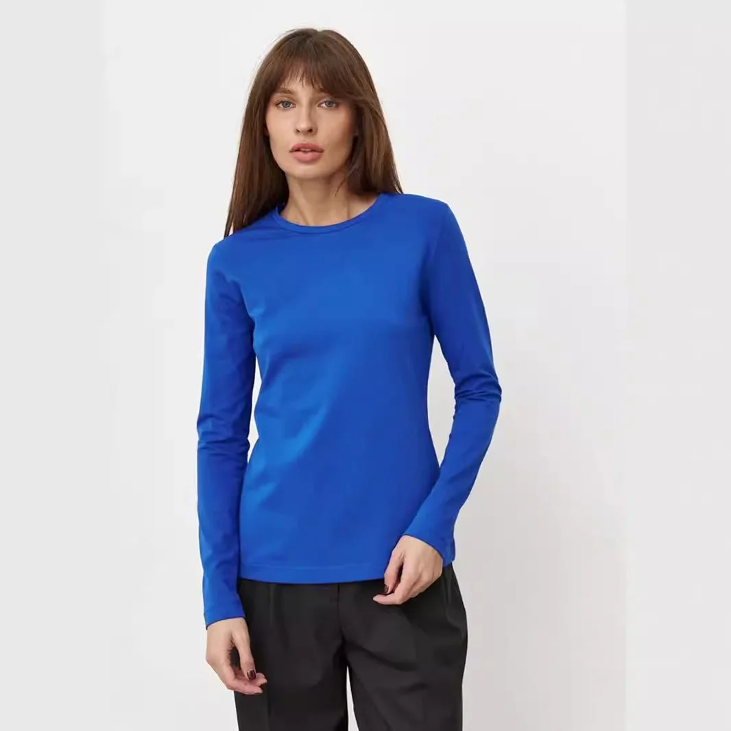 T-shirt à Manches Longues pour Femme – Haut Élégant et Décontracté Moderne - Image 4