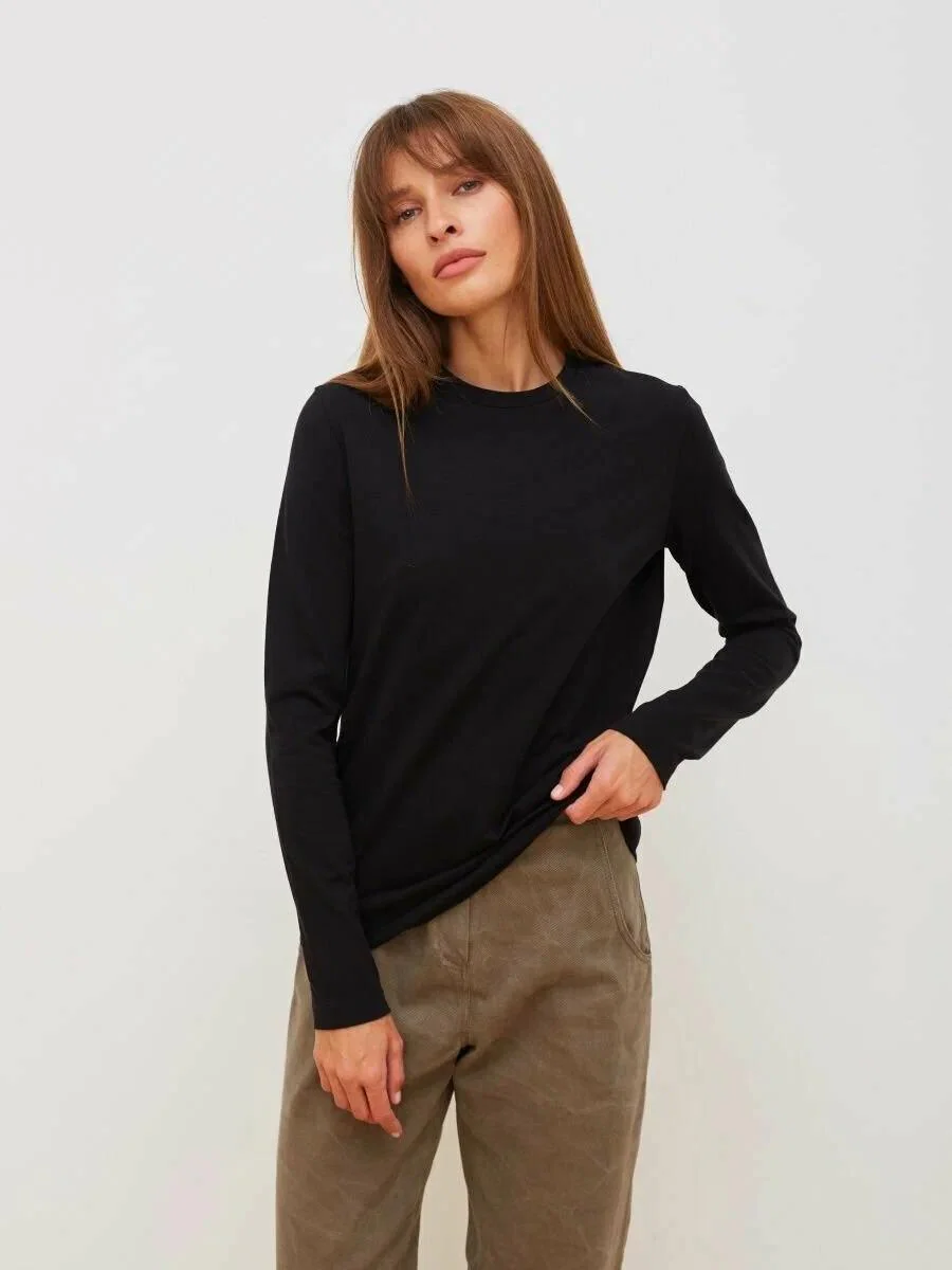 T-shirt à Manches Longues pour Femme – Haut Élégant et Décontracté Moderne - Image 7