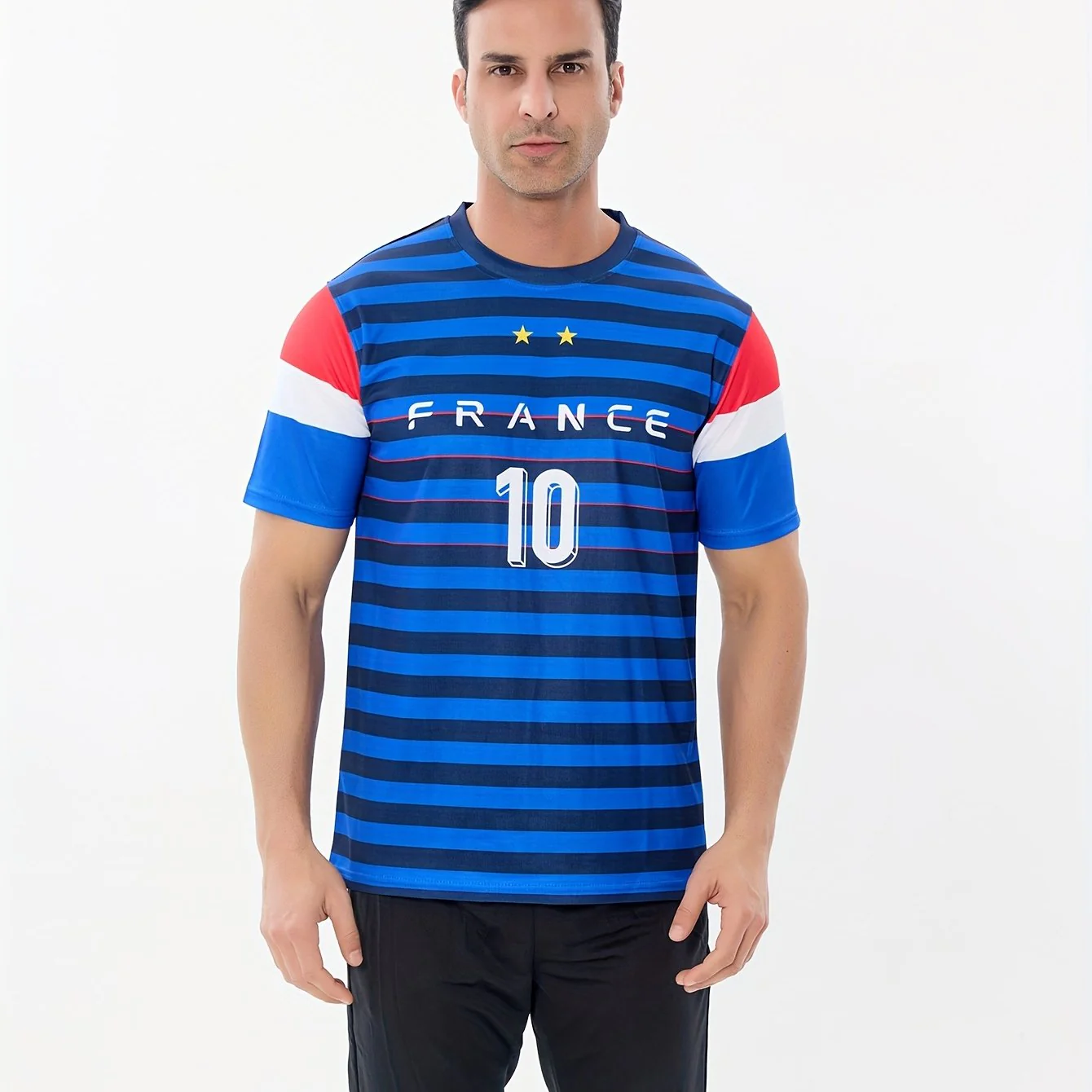 T-shirt de football homme France manches courtes - Supporter et entrainement - Image 10