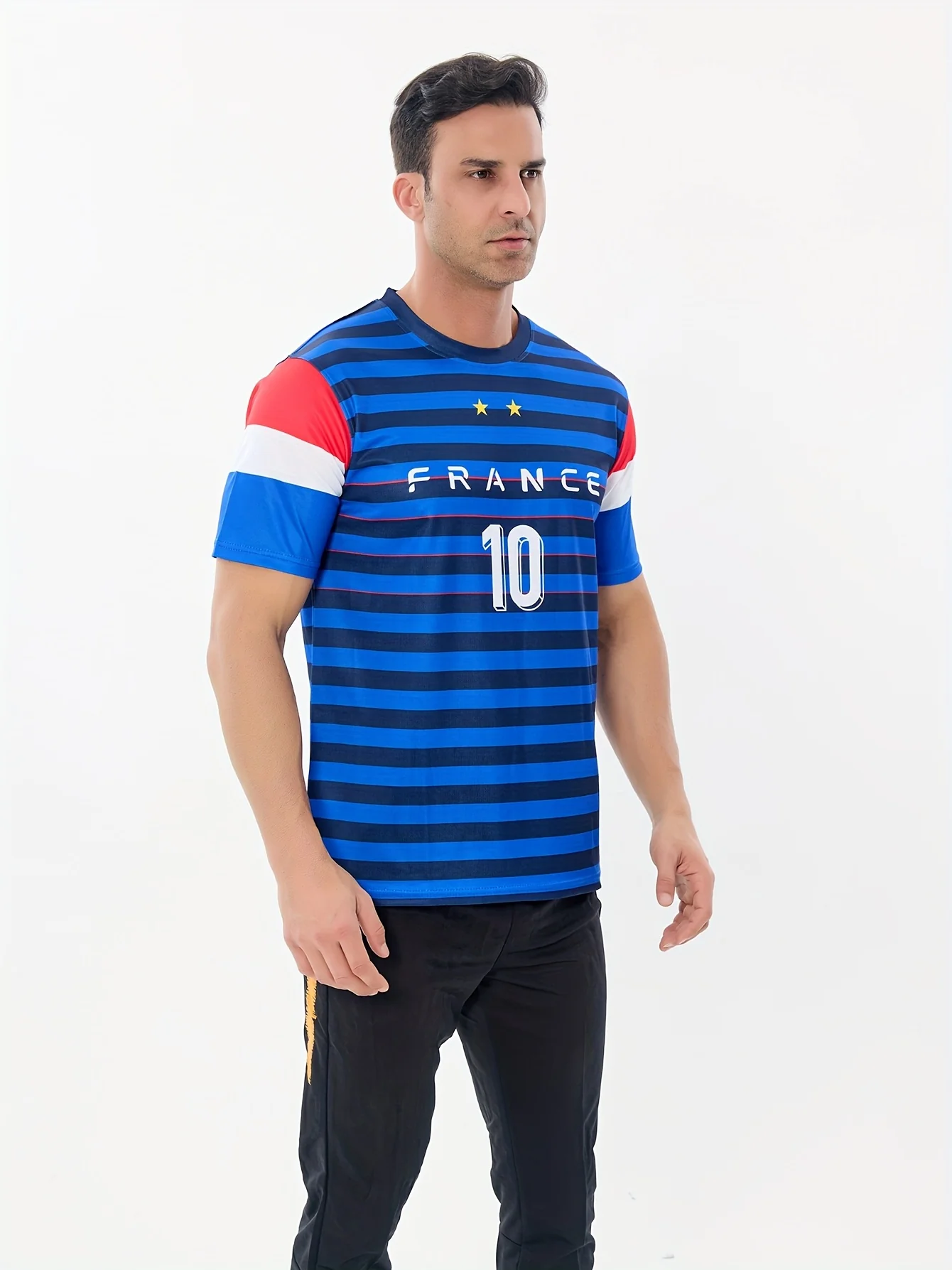 T-shirt de football homme France manches courtes - Supporter et entrainement - Image 7