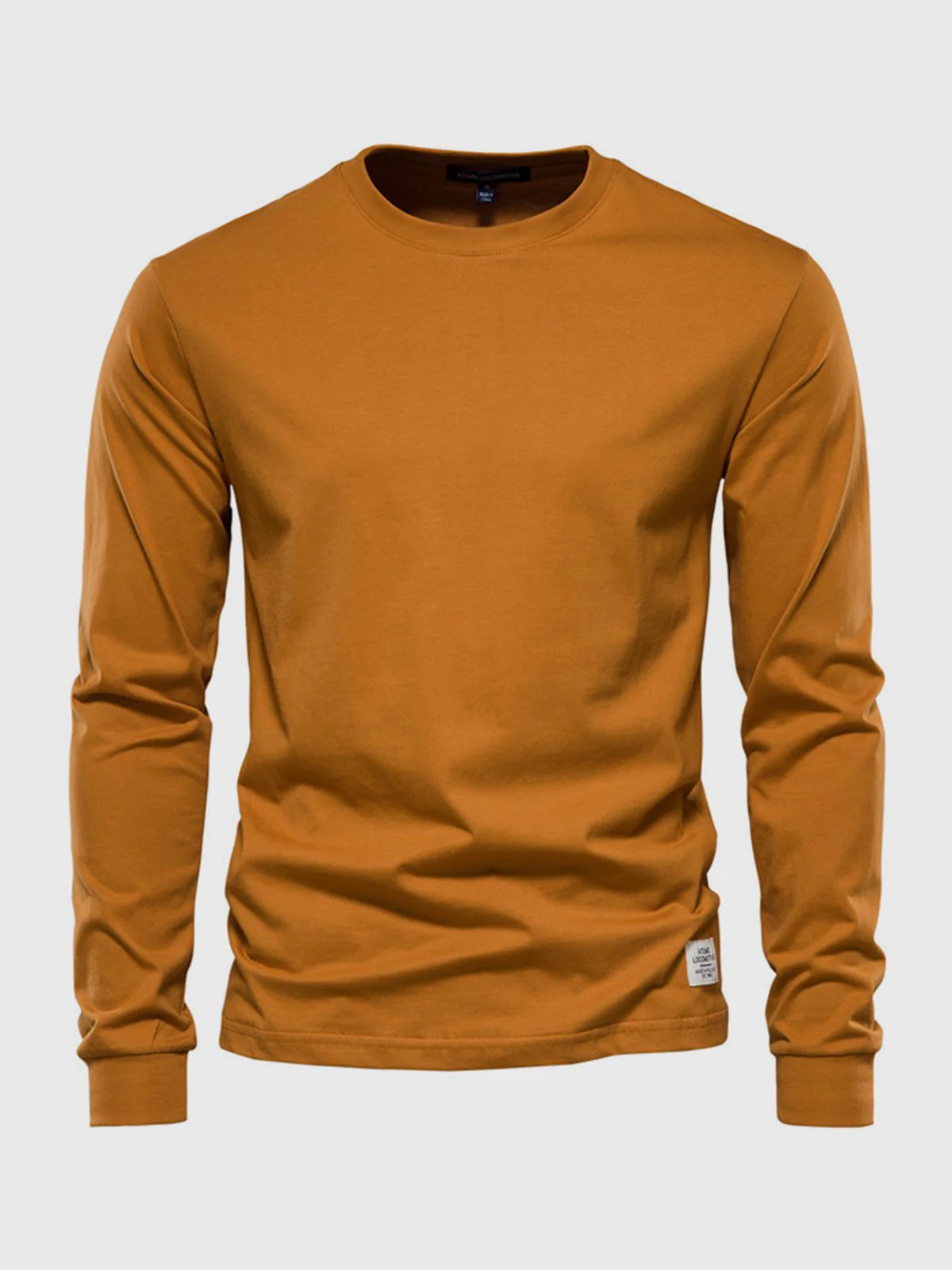 T-Shirt Homme Manches Longues en Coton – Col Rond Décontracté - Image 11