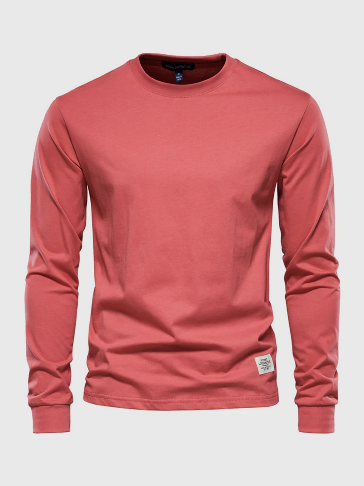 T-Shirt Homme Manches Longues en Coton – Col Rond Décontracté - Image 5