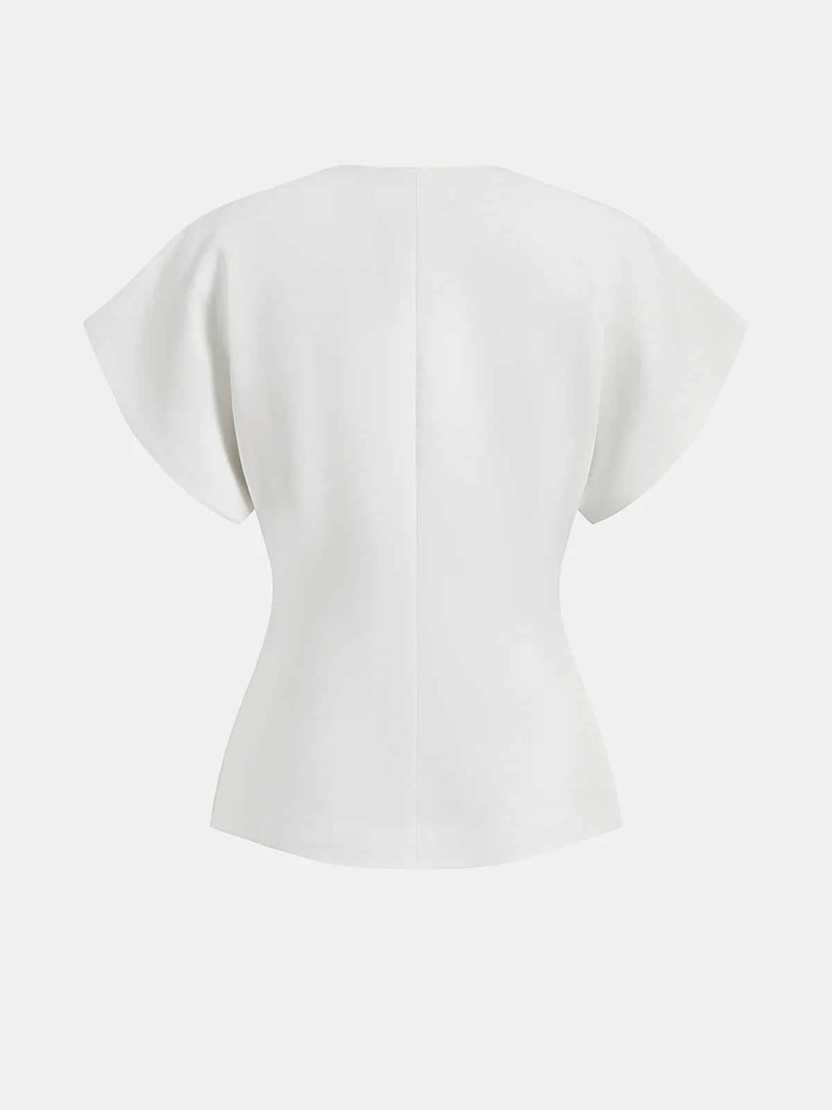 Top femme col V elegant - Fluide et raffine - Image 7