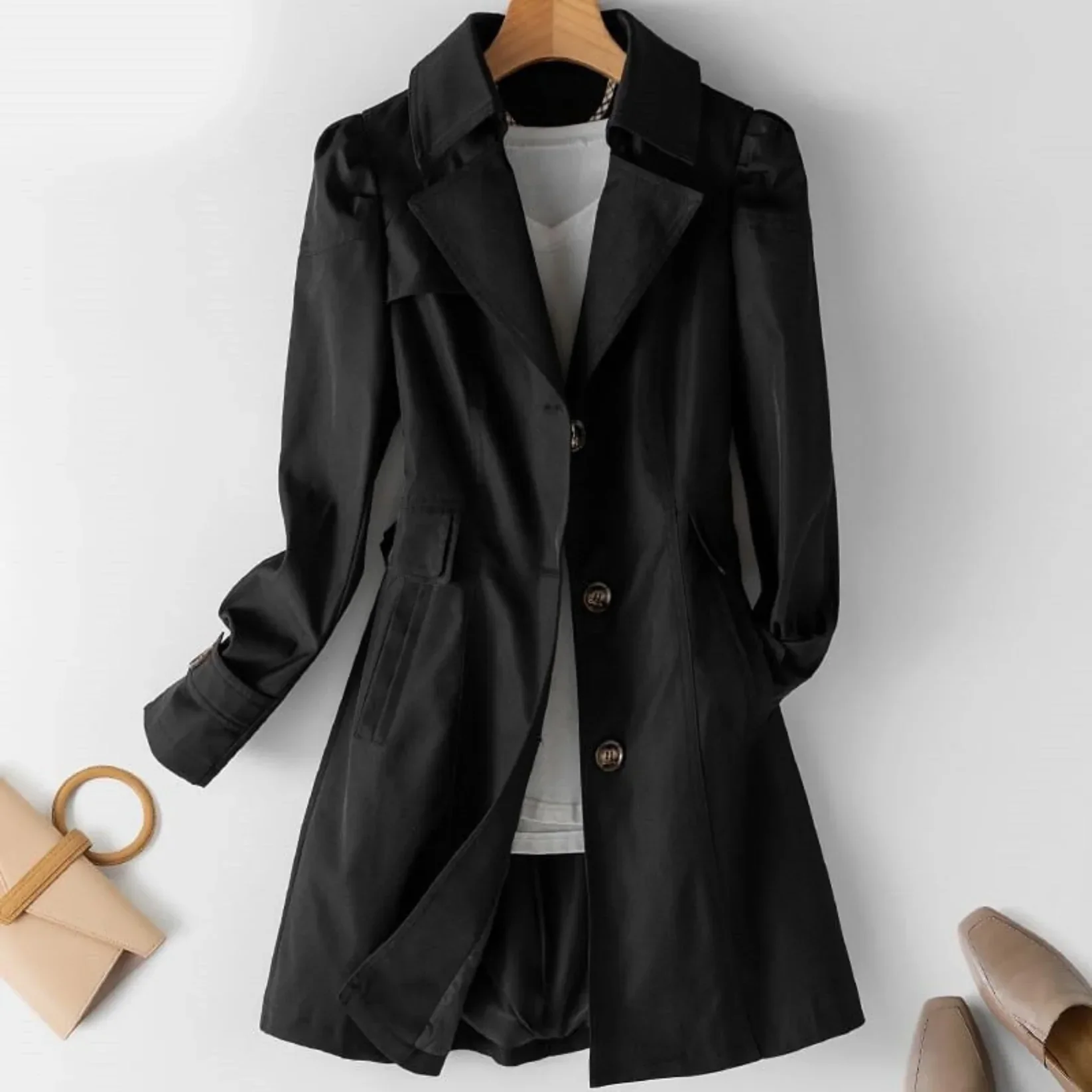 Trench-coat Imperméable Femme | Style Classique - Image 4