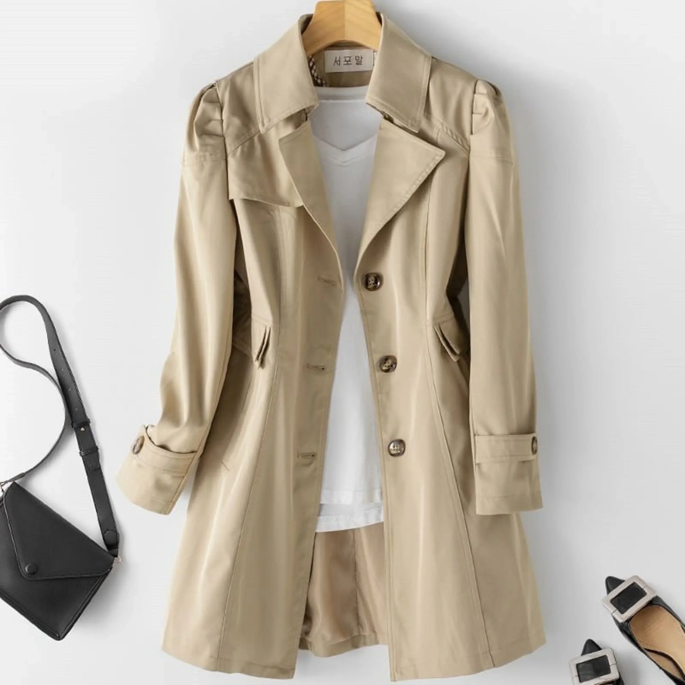 Trench-coat Imperméable Femme | Style Classique - Image 6