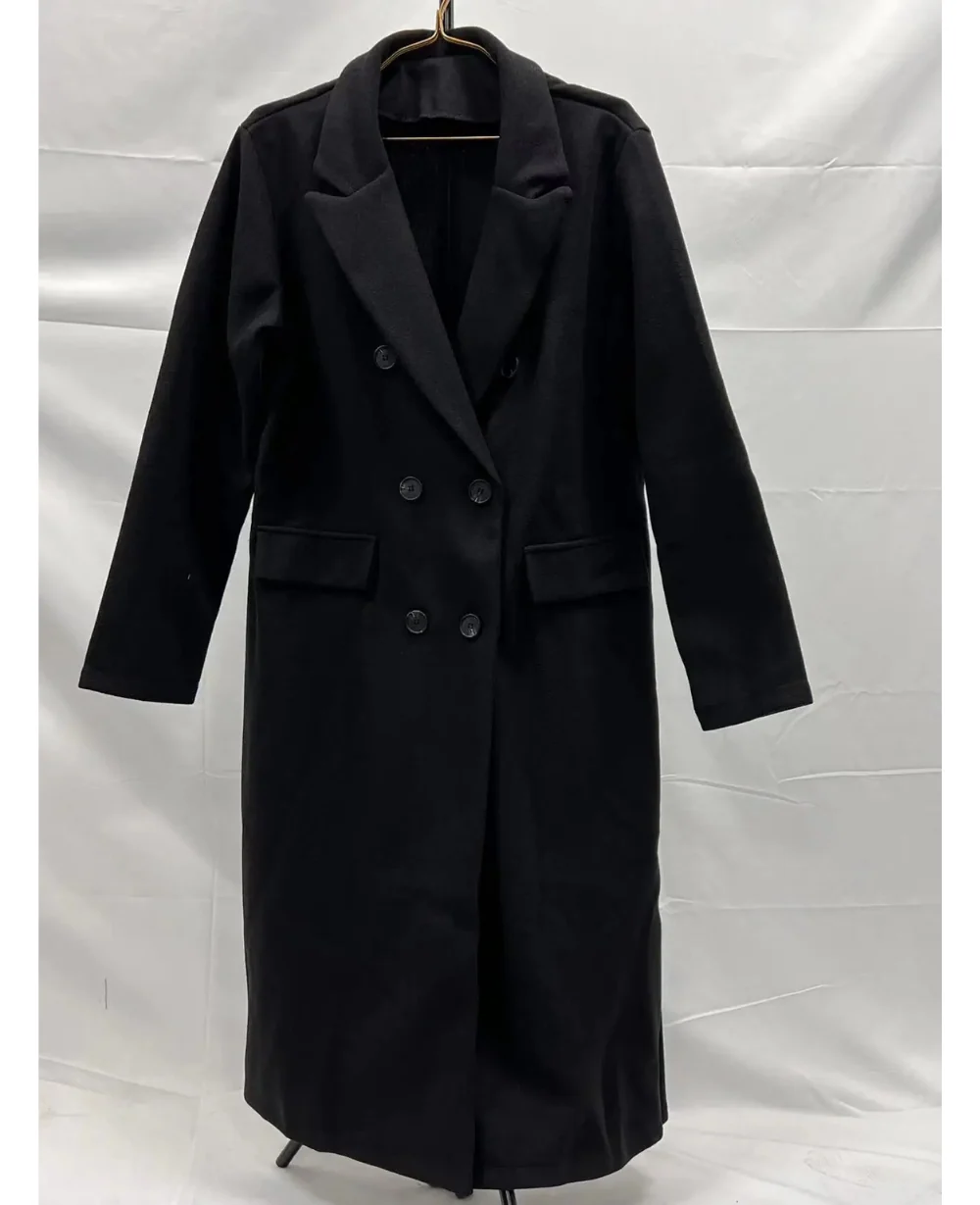 Trench-Coat Long Ajusté pour Femme – Confort Élégant Automne Hiver - Image 13