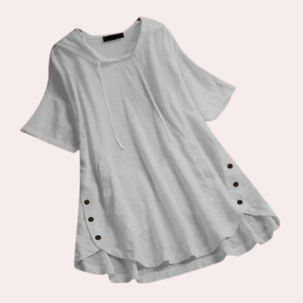 Tunique Femme Ample à Manches Courtes – Confort et Style en Un - Image 5