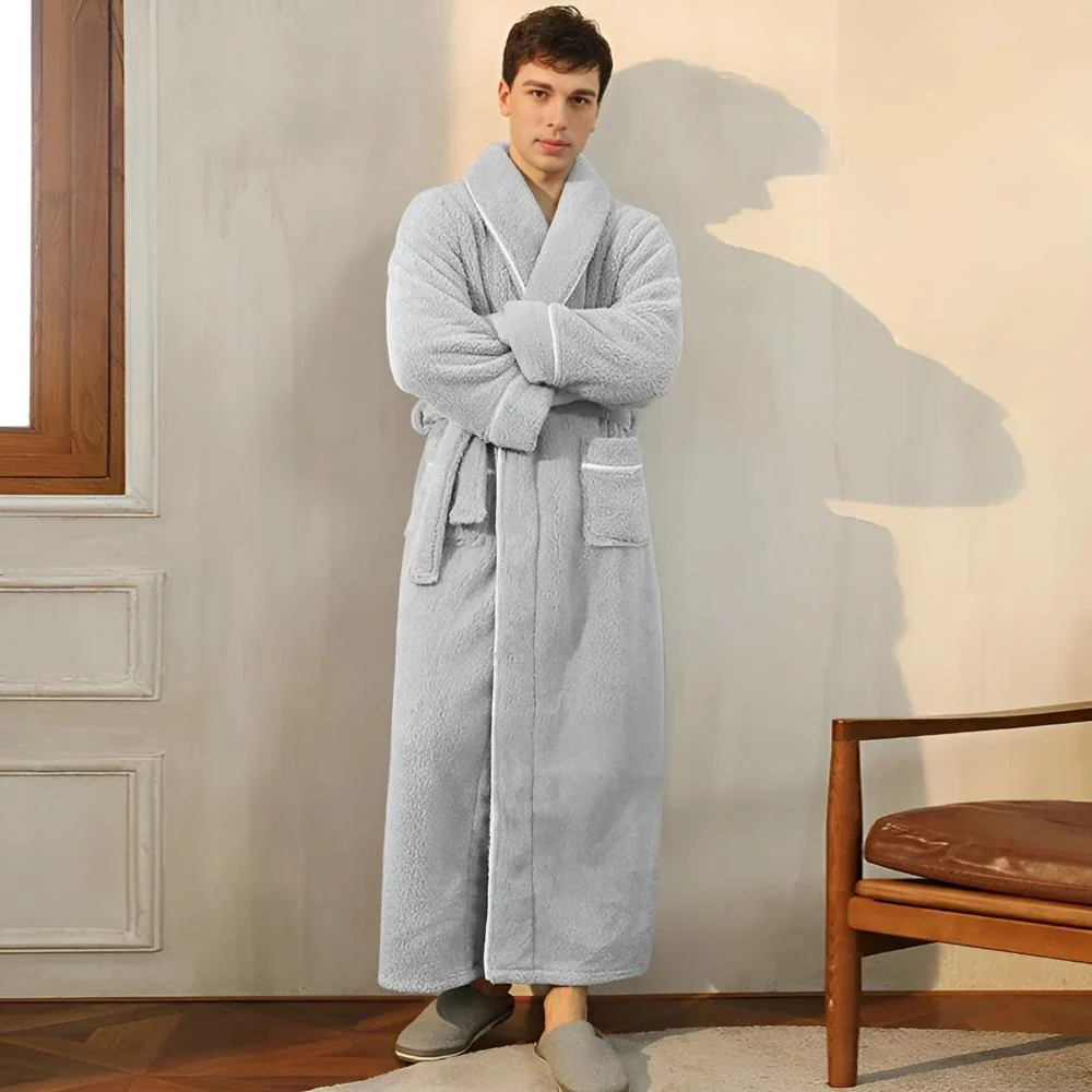 Unisexe Peignoir Sherpa Confort - Image 10