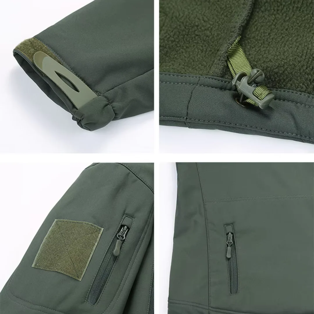 Veste à Capuche Étanche Ultralégère pour Homme –  Fermeture éclair Vêtements d'extérieur - Image 13