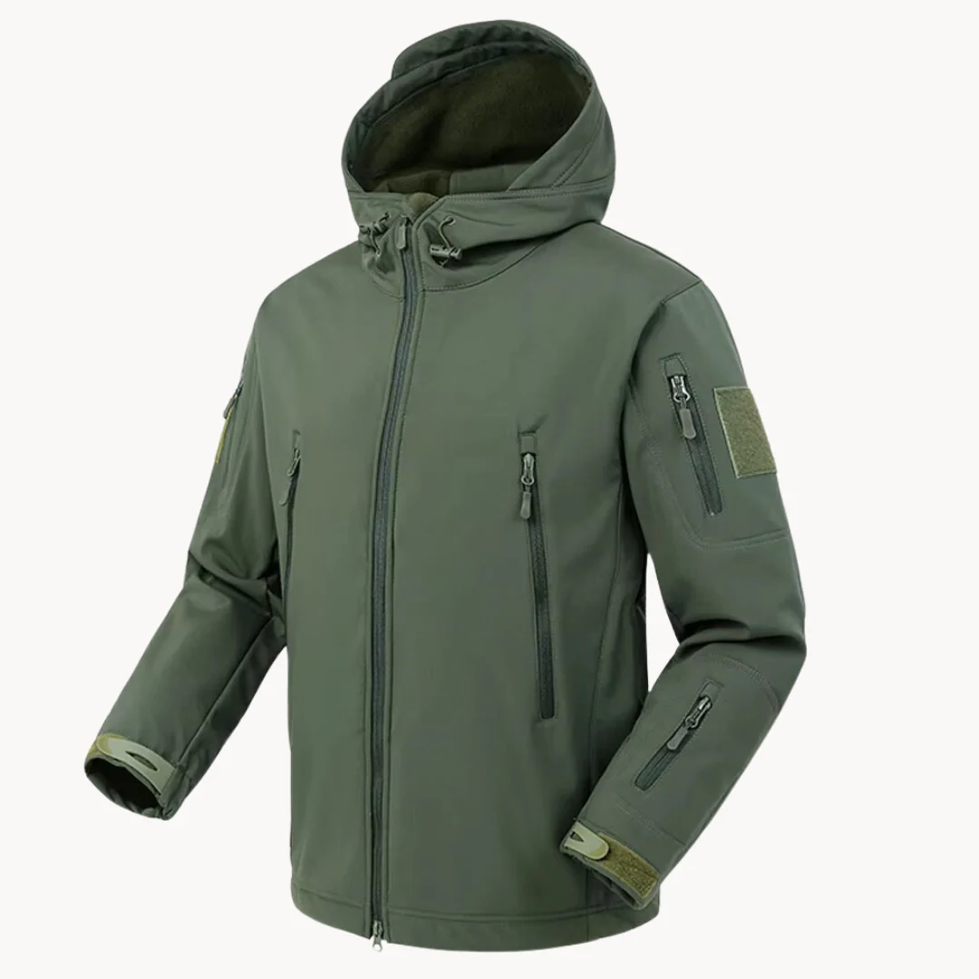Veste à Capuche Étanche Ultralégère pour Homme –  Fermeture éclair Vêtements d'extérieur - Image 2