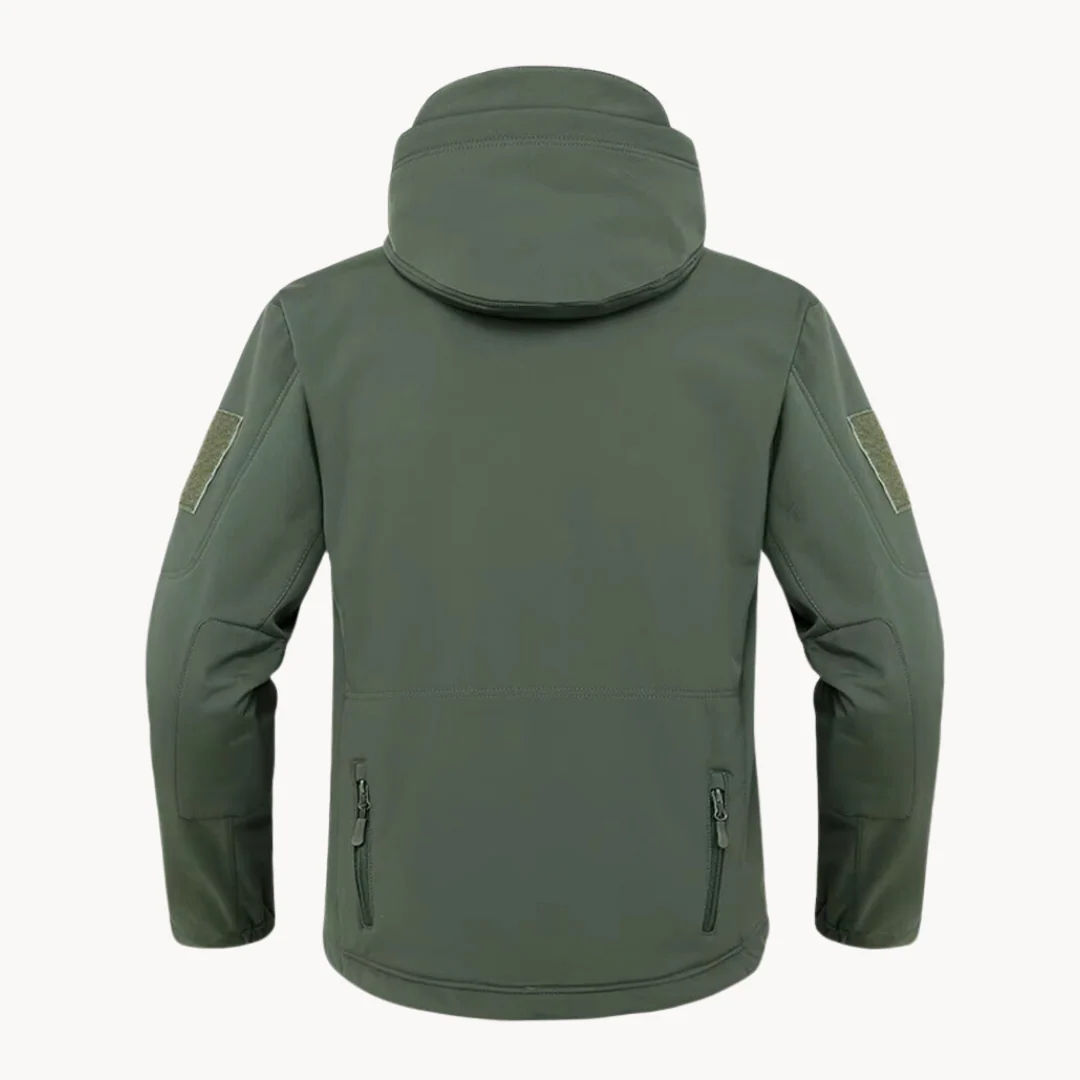 Veste à Capuche Étanche Ultralégère pour Homme –  Fermeture éclair Vêtements d'extérieur - Image 3