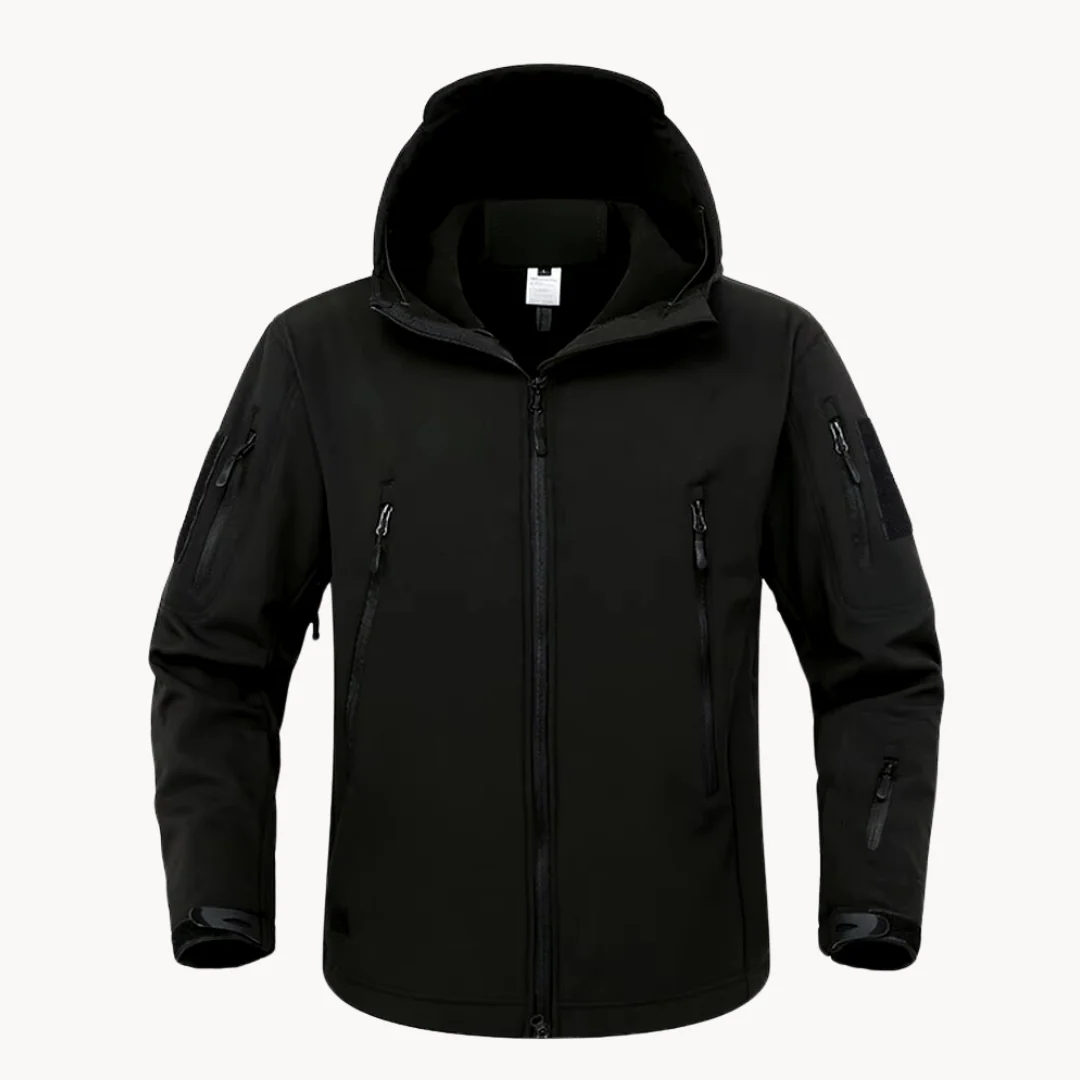 Veste à Capuche Étanche Ultralégère pour Homme –  Fermeture éclair Vêtements d'extérieur - Image 4