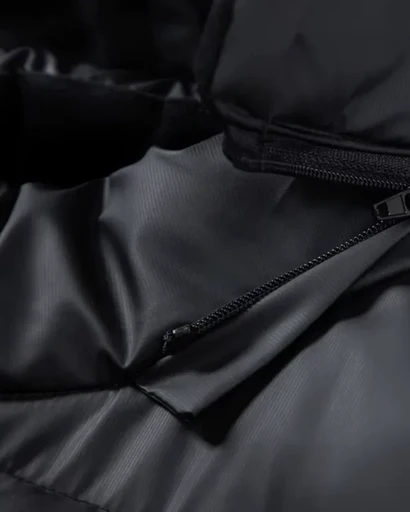 Veste à capuche matelassée pour homme – Style urbain et confort thermique - Image 12