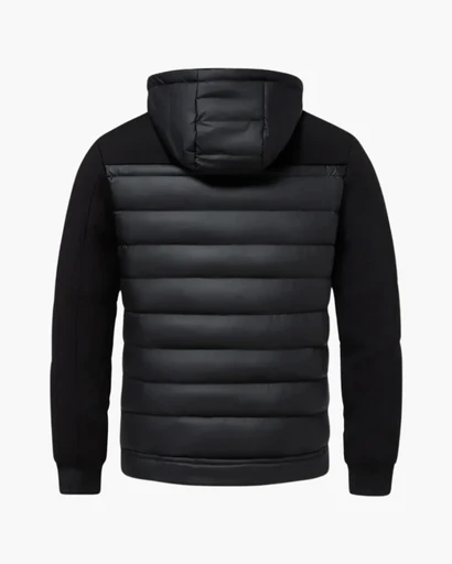 Veste à capuche matelassée pour homme – Style urbain et confort thermique - Image 6