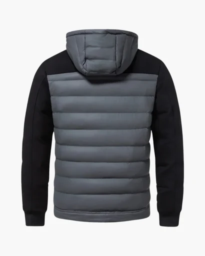 Veste à capuche matelassée pour homme – Style urbain et confort thermique - Image 7