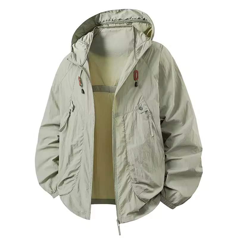 Veste à Capuche Outdoor Homme – Coupe-Vent Légère Premium - Image 10