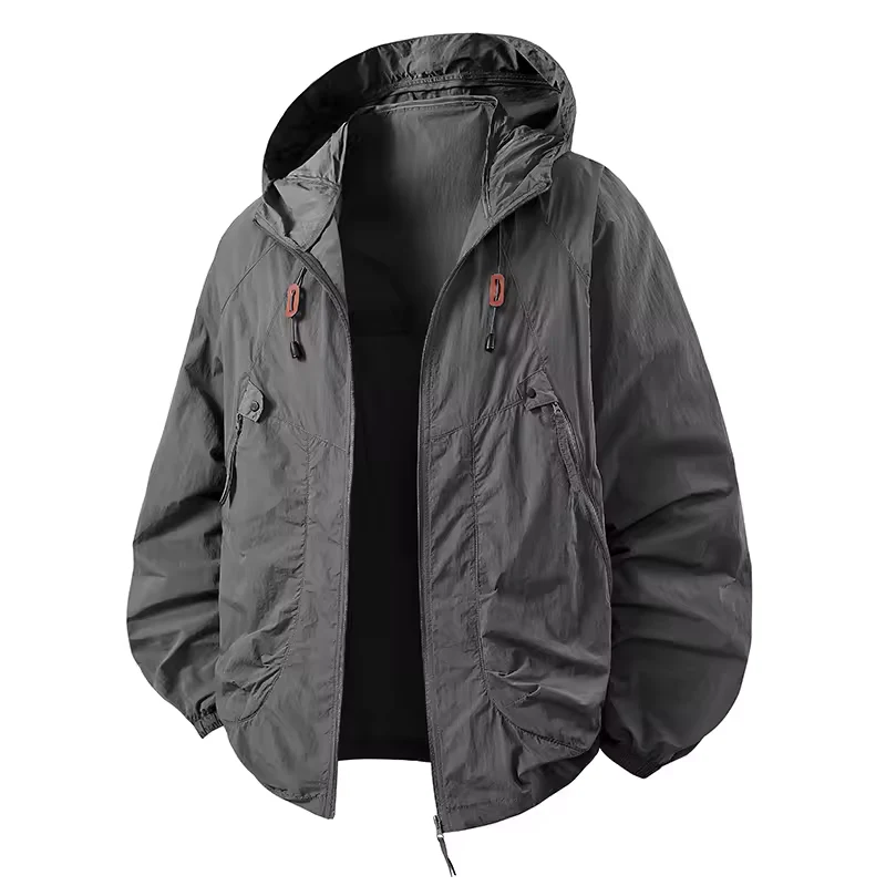 Veste à Capuche Outdoor Homme – Coupe-Vent Légère Premium - Image 16
