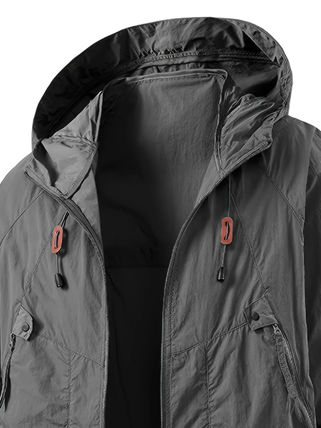 Veste à Capuche Outdoor Homme – Coupe-Vent Légère Premium - Image 17