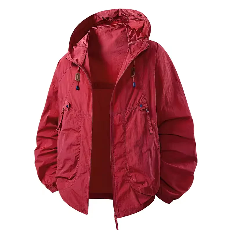 Veste à Capuche Outdoor Homme – Coupe-Vent Légère Premium - Image 19