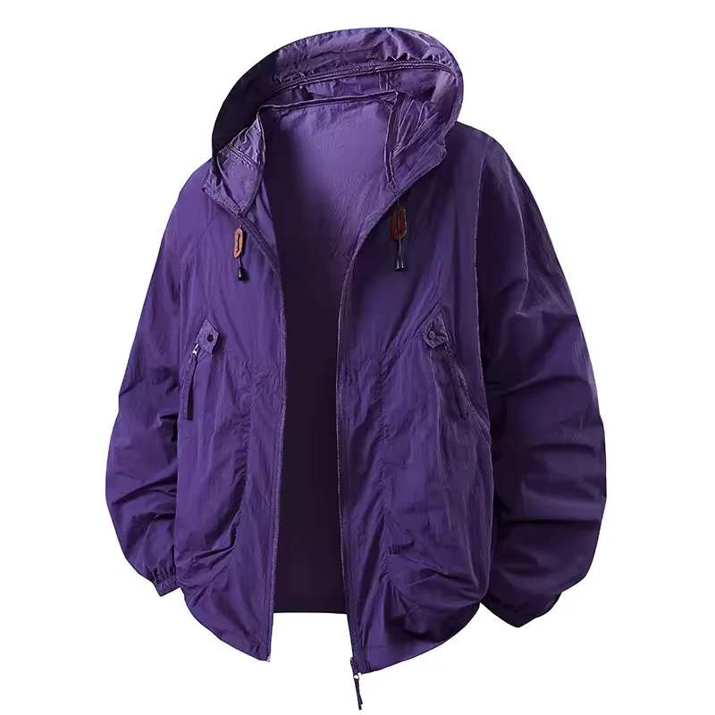 Veste à Capuche Outdoor Homme – Coupe-Vent Légère Premium - Image 22