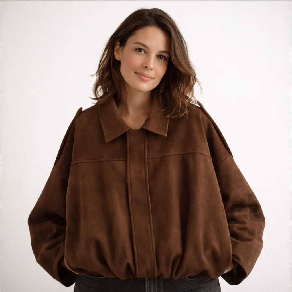 Veste bomber oversize femme - Casual chic et facile a porter - Image 7