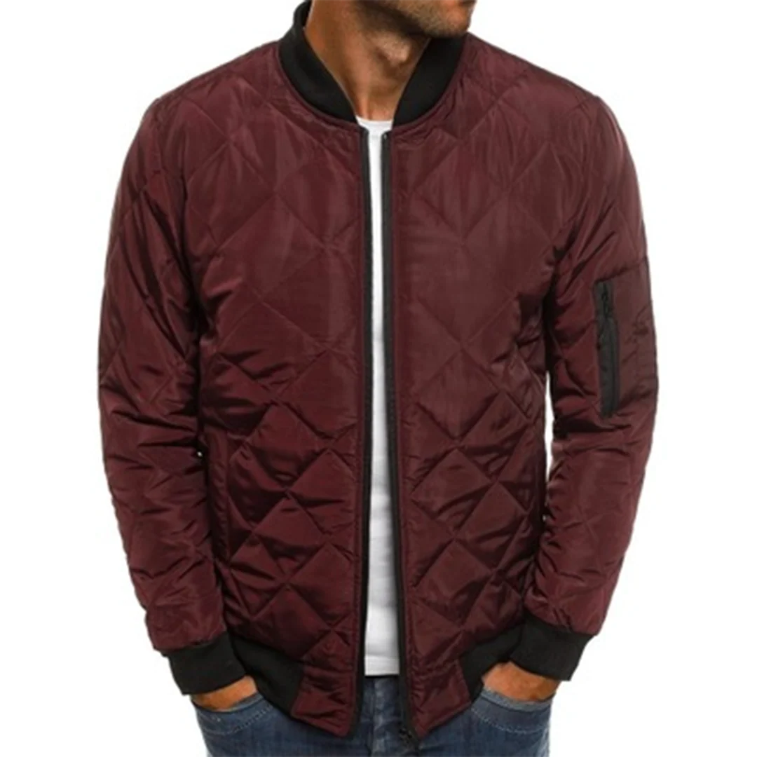 Veste Bomber Zippée Élégante pour Homme – Vêtement Léger et Confortable - Image 2