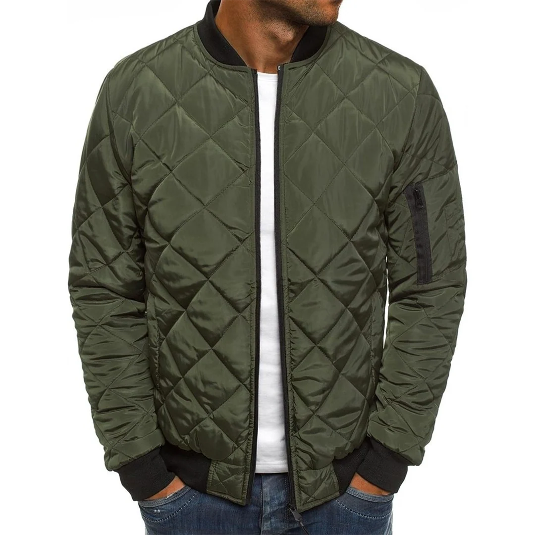 Veste Bomber Zippée Élégante pour Homme – Vêtement Léger et Confortable - Image 5