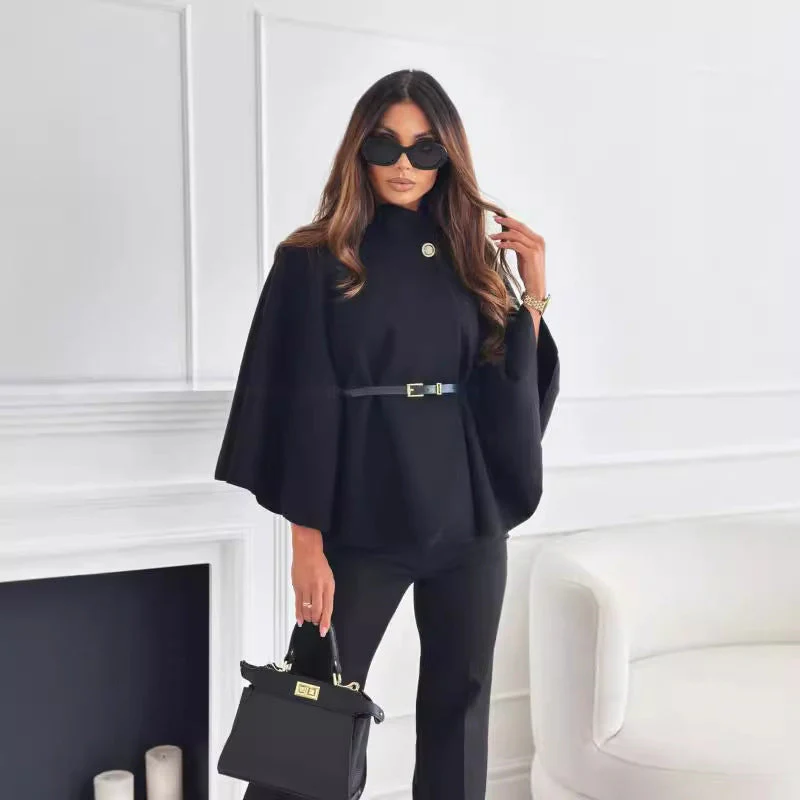 Veste Ceinturée Élégante pour Femme - Image 2