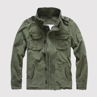 Veste classique à manches longues pour hommes avec poches
