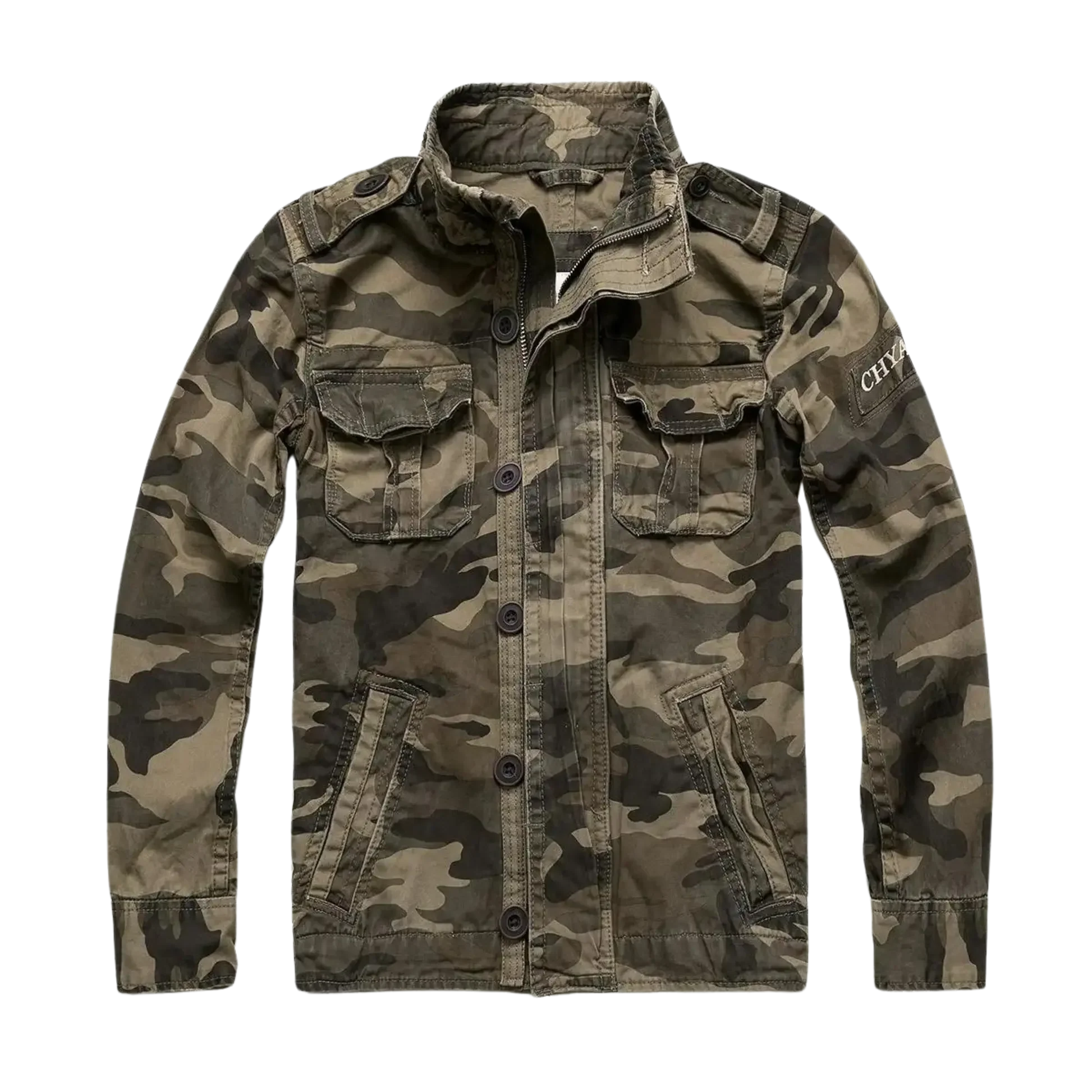 Veste classique à manches longues pour hommes avec poches - Image 5