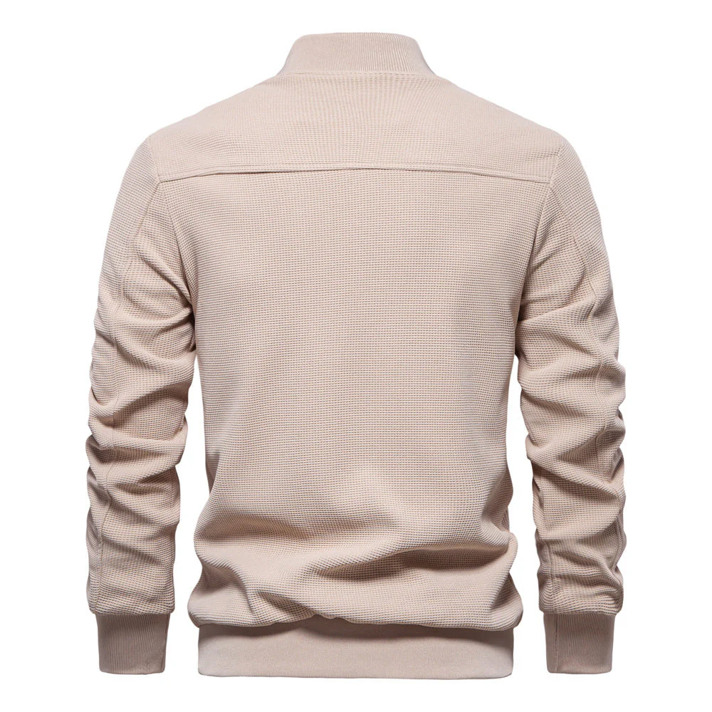 Veste Côtelée Isolée Élégante pour Homme - Vêtements d'extérieur Confortable - Image 4